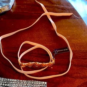 henri bendel blush choker necklace